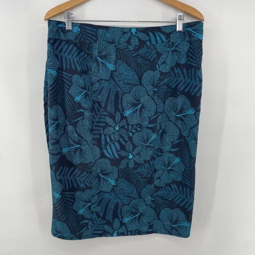 Ripskirt Hawaii The Original Wrap Skirt Length 3 Maui Moonlight Blue Size Large